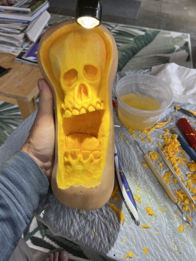 Skull-in-Progress